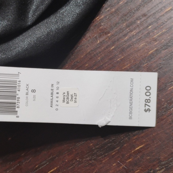 BCBGeneration Charcoal Skirt With touch Of Glitter - Picture 12 of 12